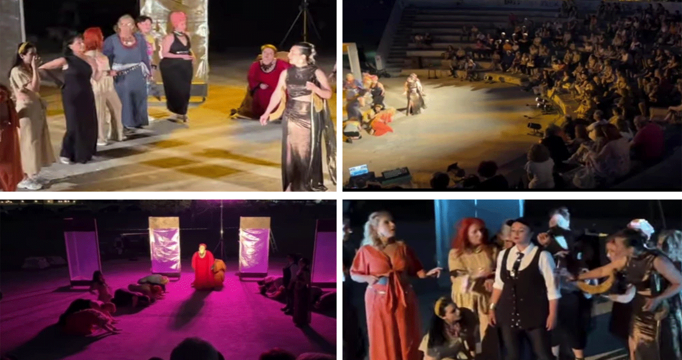 “Άνθισε” θεατρικά την Πτολεμαΐδα η ΛΥΣΙΣΤΡΑΤΗ του Αριστοφάνη, από την Θεατρική Ομάδα ΕΠΈΚΕΙΝΑ το διάστημα 25-29 Ιουνίου στο Π. Ε. Α. της Πόλης! (της Κούλας Πουλασιχίδου στον απόηχο της ΛΥΣΙΣΤΡΑΤΗΣ)