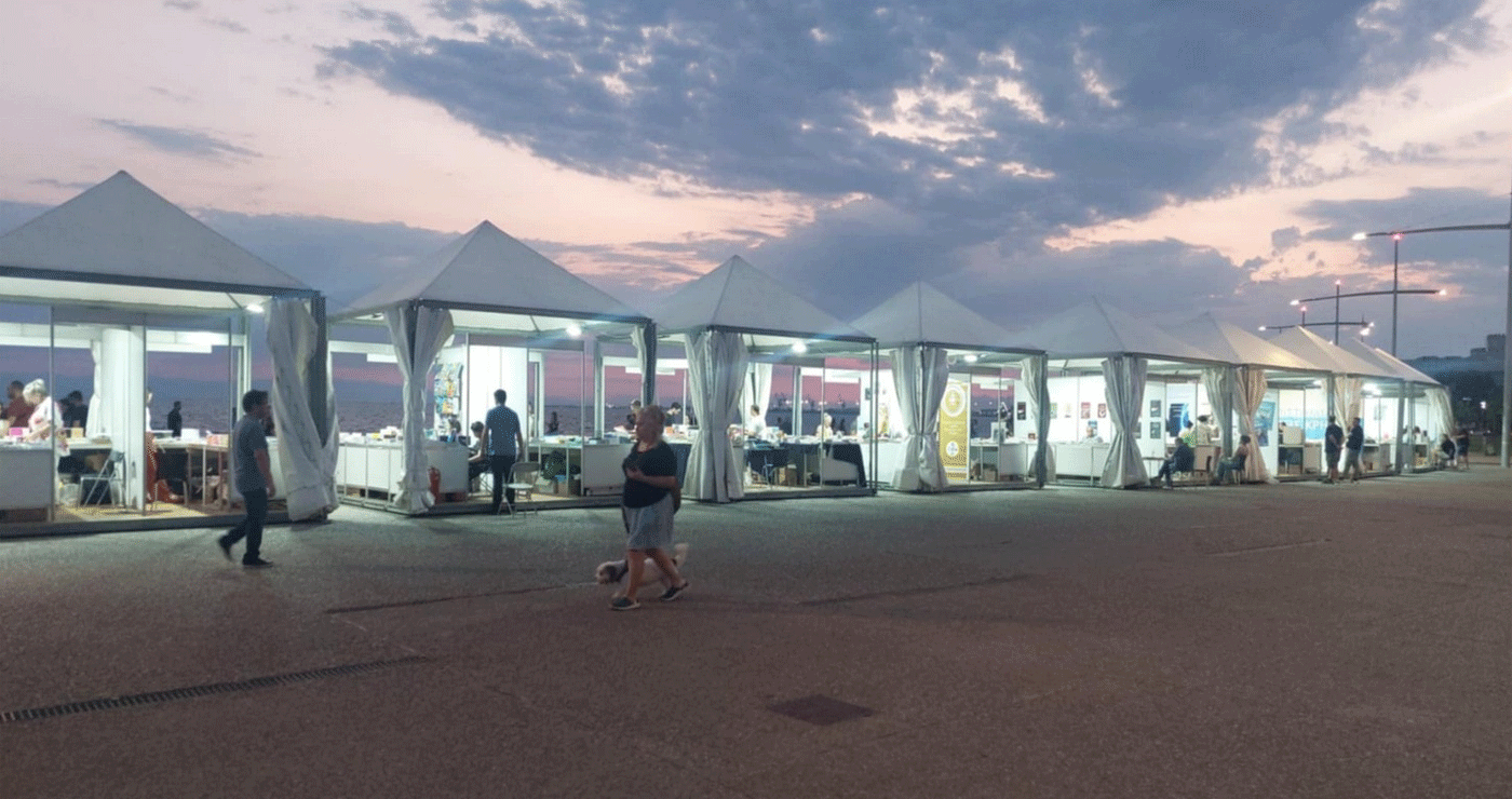 “Άρωμα” Βιβλίου στη Νέα Παραλία Θεσσαλονίκης! (ρεπορτάζ της Κούλας Πουλασιχίδου)