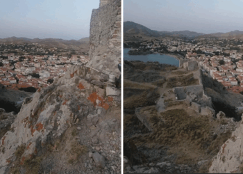 Επίσκεψη στο επιβλητικό Κάστρο της Μύρινας Λήμνου! ( Της Κούλας Πουλασιχίδου)