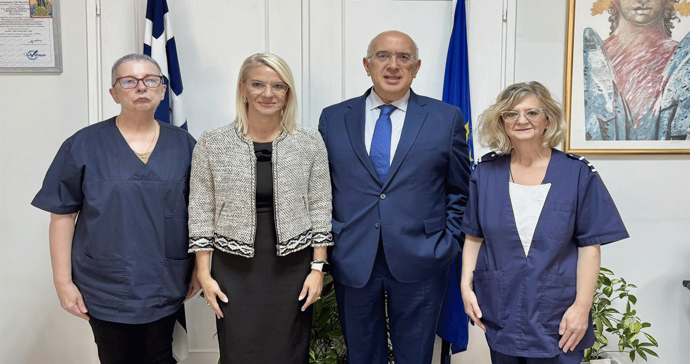 Οι προκλήσεις της επόμενης μέρας για το Μαμάτσειο συζητήθηκαν στην επίσκεψη Μ. Παπαδόπουλου στο Νοσοκομείο