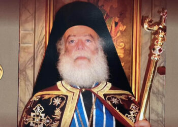 Ο Πατριάρχης Αλεξανδρείας στην Ι.Μ. Αγίου Αθανασίου Εράτυρας Βοΐου