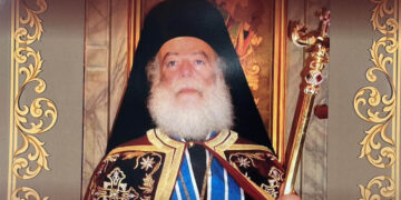 Ο Πατριάρχης Αλεξανδρείας στην Ι.Μ. Αγίου Αθανασίου Εράτυρας Βοΐου