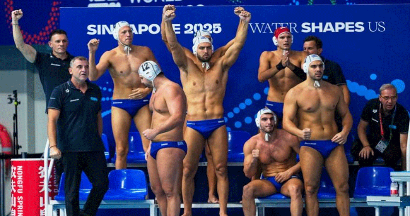 Θρίαμβος της Εθνικής πόλο ανδρών με ρεσιτάλ απέναντι στη Σερβία και χάλκινο μετάλλιο