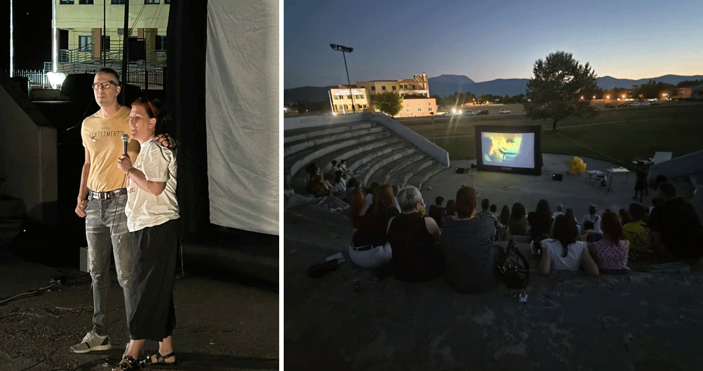 Συγκίνηση στην προβολή της ταινίας Super Story Market στην Πτολεμαΐδα (Φωτογραφίες)