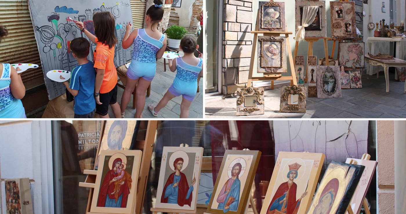 Σέρβια: Με επιτυχία η 2η Έκθεση Δρόμου «Η Τέχνη ως Κοινός Τόπος» – Ζωντάνεψε ο πεζόδρομος Μιαούλη (Φωτογραφίες)