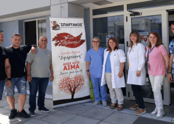 Εθελοντική αιμοδοσία στην Πτολεμαΐδα V πραγματοποίησε ο ΣΠΑΡΤΑΚΟΣ (Φωτογραφίες)