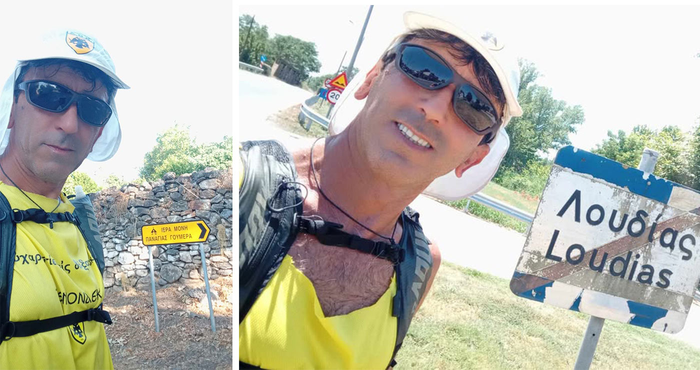 ΤΕΜΟΝ ΑΕΚ Γ. Ζαχαριάδης: Έτρεξε διαδρομή 171 χλμ αφιερωμένη στην Παναγία