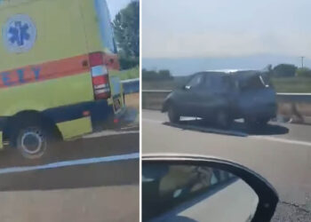 Πριν λίγο: Τροχαίο στην Εγνατία Οδό (Βίντεο)