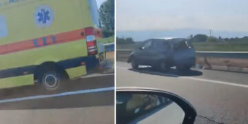 Πριν λίγο: Τροχαίο στην Εγνατία Οδό (Βίντεο)