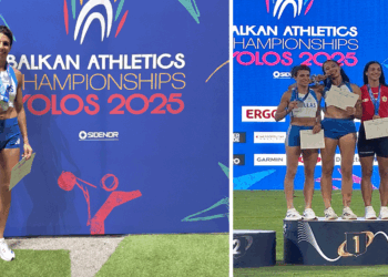 “Ασημένια” στα Βαλκάνια η Στέλλα Τζικανούλα –  Αγωνίστηκε στο έπταθλο κάτω από δύσκολες συνθήκες