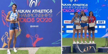 “Ασημένια” στα Βαλκάνια η Στέλλα Τζικανούλα –  Αγωνίστηκε στο έπταθλο κάτω από δύσκολες συνθήκες