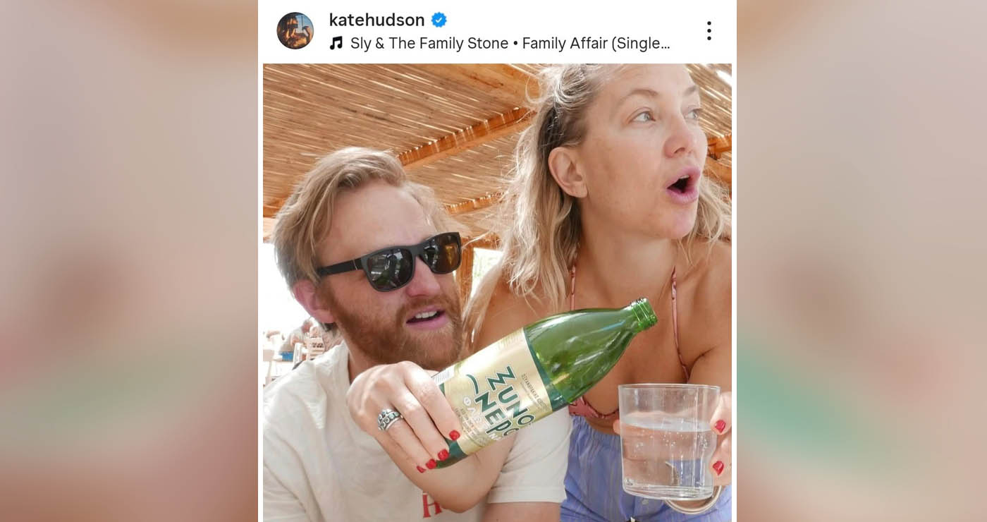 Η Αμερικανίδα σταρ Kate Hudson επιλέγει «Ξυνό Νερό»! (Φωτογραφία)