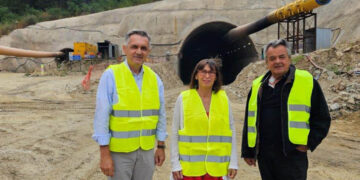 Σήραγγα Κλεισούρας: Επίσκεψη Κασαπίδη στο “έργο–ορόσημο της θητείας” του