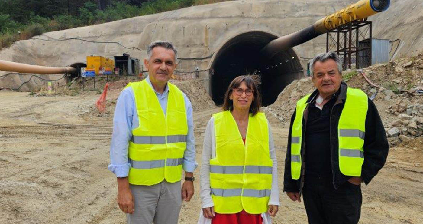 Σήραγγα Κλεισούρας: Επίσκεψη Κασαπίδη στο “έργο–ορόσημο της θητείας” του