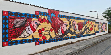 3ΜΚ: Καλλιτεχνική ομάδα από την Πτολεμαΐδα έκανε γκράφιτι 40 μέτρων (Βίντεο)