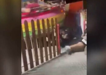 Ατύχημα σε λούνα παρκ στη Ρόδο, εκσφενδονίστηκαν 4 άτομα (Βίντεο)