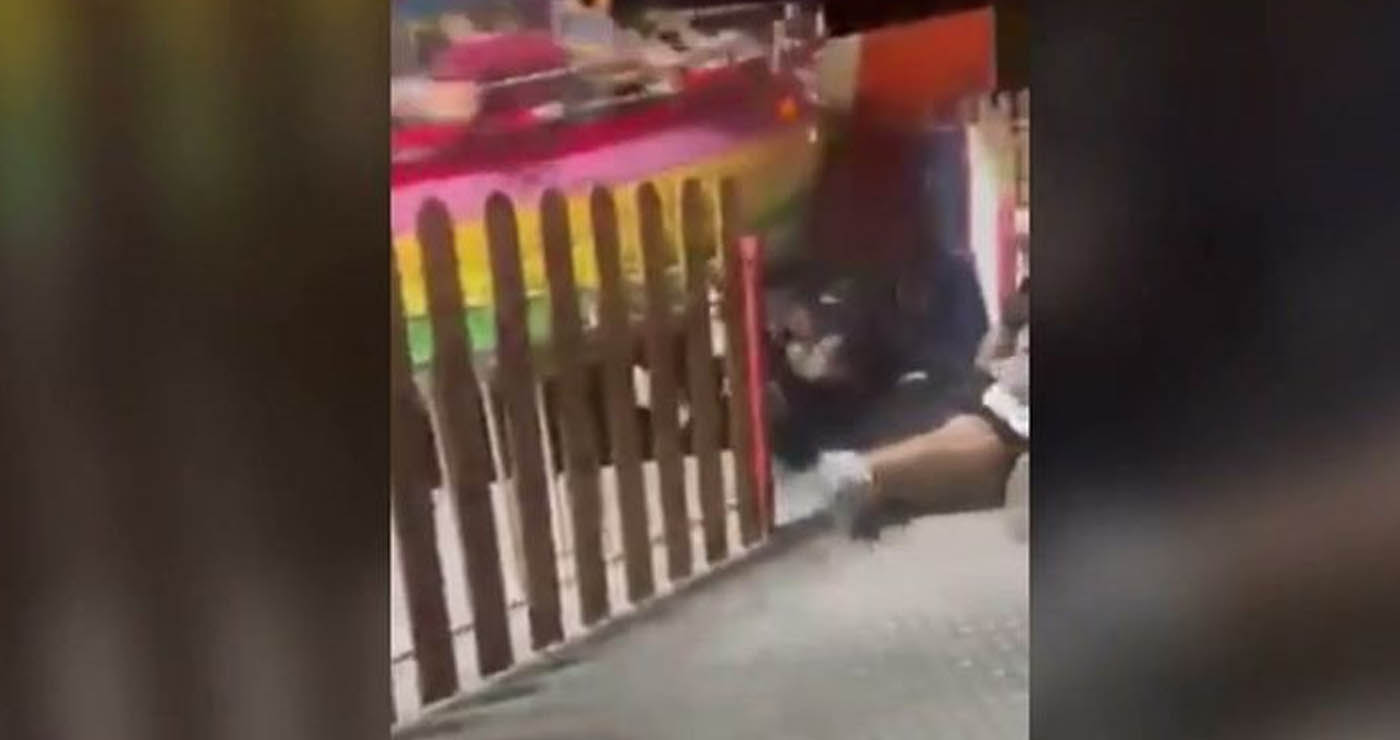 Ατύχημα σε λούνα παρκ στη Ρόδο, εκσφενδονίστηκαν 4 άτομα (Βίντεο)