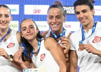 Χάλκινη η Στέλλα Τζιακανούλα από τα Σέρβια Κοζάνης στη σκυταλοδρομία