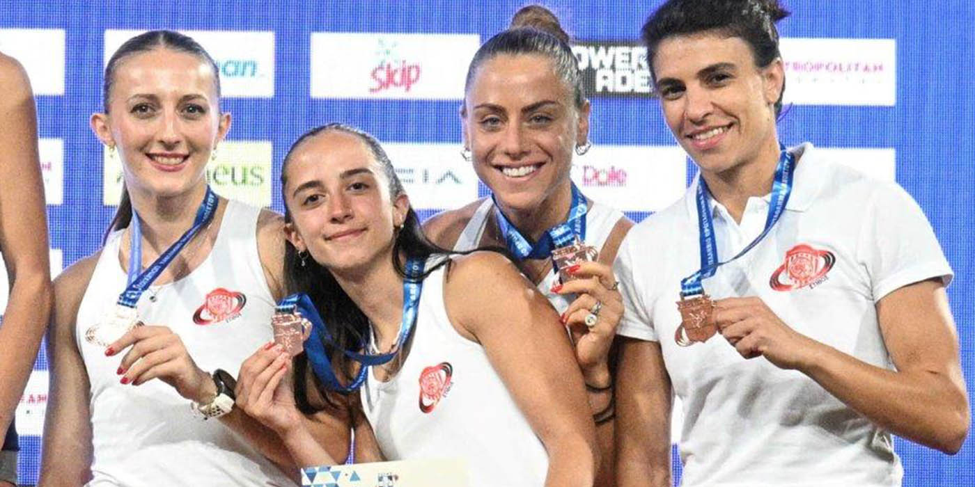 Χάλκινη η Στέλλα Τζιακανούλα από τα Σέρβια Κοζάνης στη σκυταλοδρομία