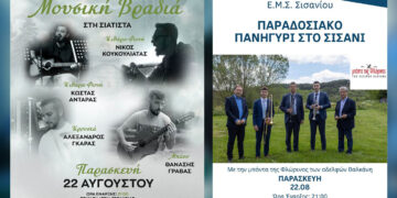 Βόιο: Συναυλία στη Σιάτιστα και παραδοσιακό γλέντι στο Σισάνι την Παρασκευή