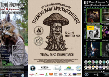19η Πανελλήνια Γιορτή Μανιταριού, 22-24 Αυγούστου 2025, στα Γρεβενά