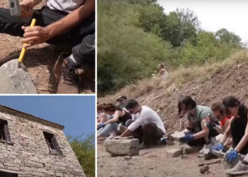 Καλλονή Γρεβενών: Διατηρούν ζωντανή την τέχνη της πέτρας και της παραδοσιακής αρχιτεκτονικής