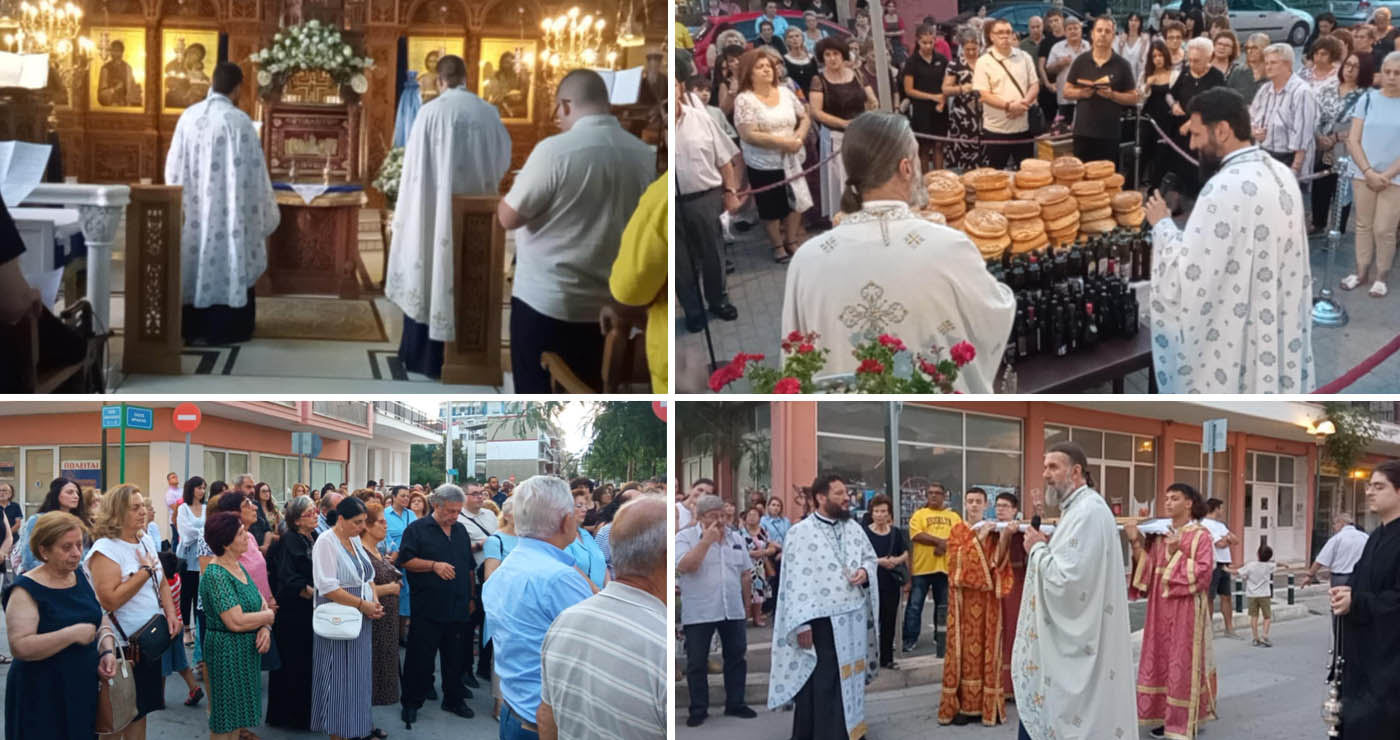 Κοσμοσυρροή στους Ιερούς Ναούς της Πτολεμαΐδας, παραμονή του Δεκαπενταύγουστου! (της Κούλας Πουλασιχίδου)