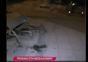 Θεσσαλονίκη: Δύο τροχαία δυστυχήματα τα ξημερώματα – Νεκροί 22χρονος και 67χρονος