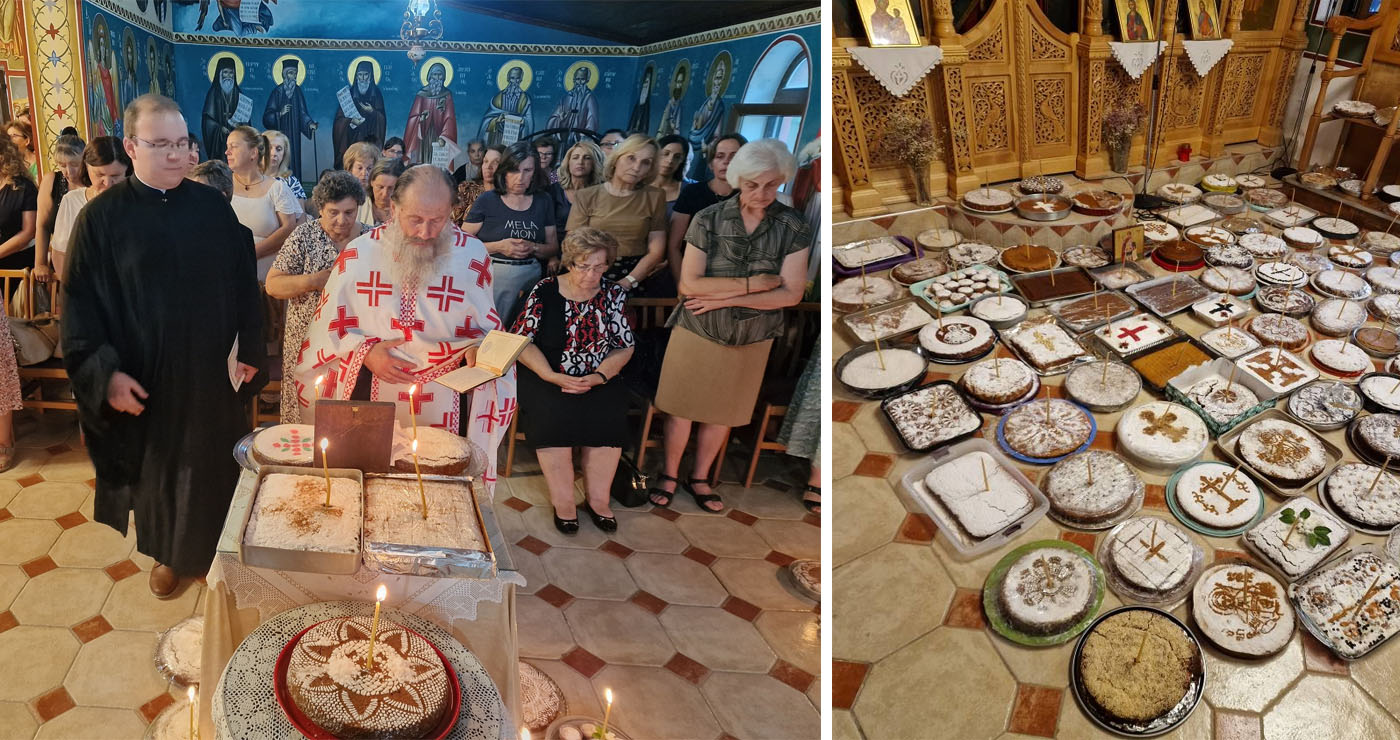 Πανηγυρικός Εσπερινός και Λιτανεία για την εορτή του Αγίου Φανουρίου στο Αμύνταιο (Φωτογραφίες)