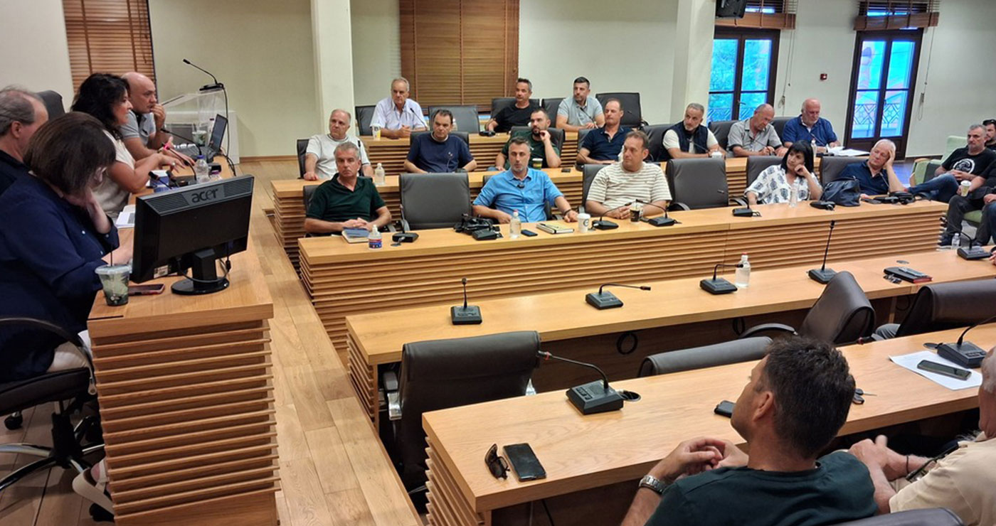Συνάντηση Δημοτικής Αρχής Κοζάνης με Προέδρους Κοινοτήτων για τα Τοπικά Πολεοδομικά Σχέδια
