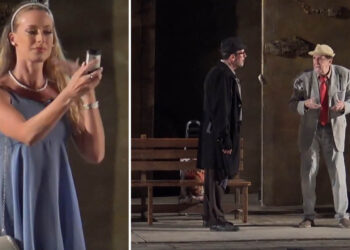 Κοζάνη: “Μάγεψε” το κοινό η παράσταση «Εκείνος κι Εκείνος» με Κωνσταντίνου – Σταρόβα (Βίντεο Top Channel)