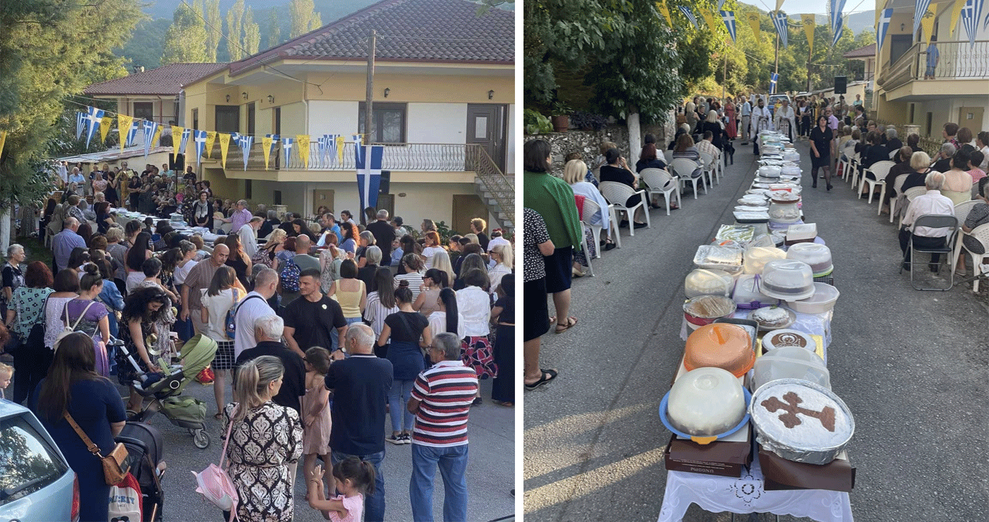 Μεγαλοπρεπής εορτασμός του Αγίου Φανουρίου στο Εμπόριο Εορδαίας (Φωτογραφίες)