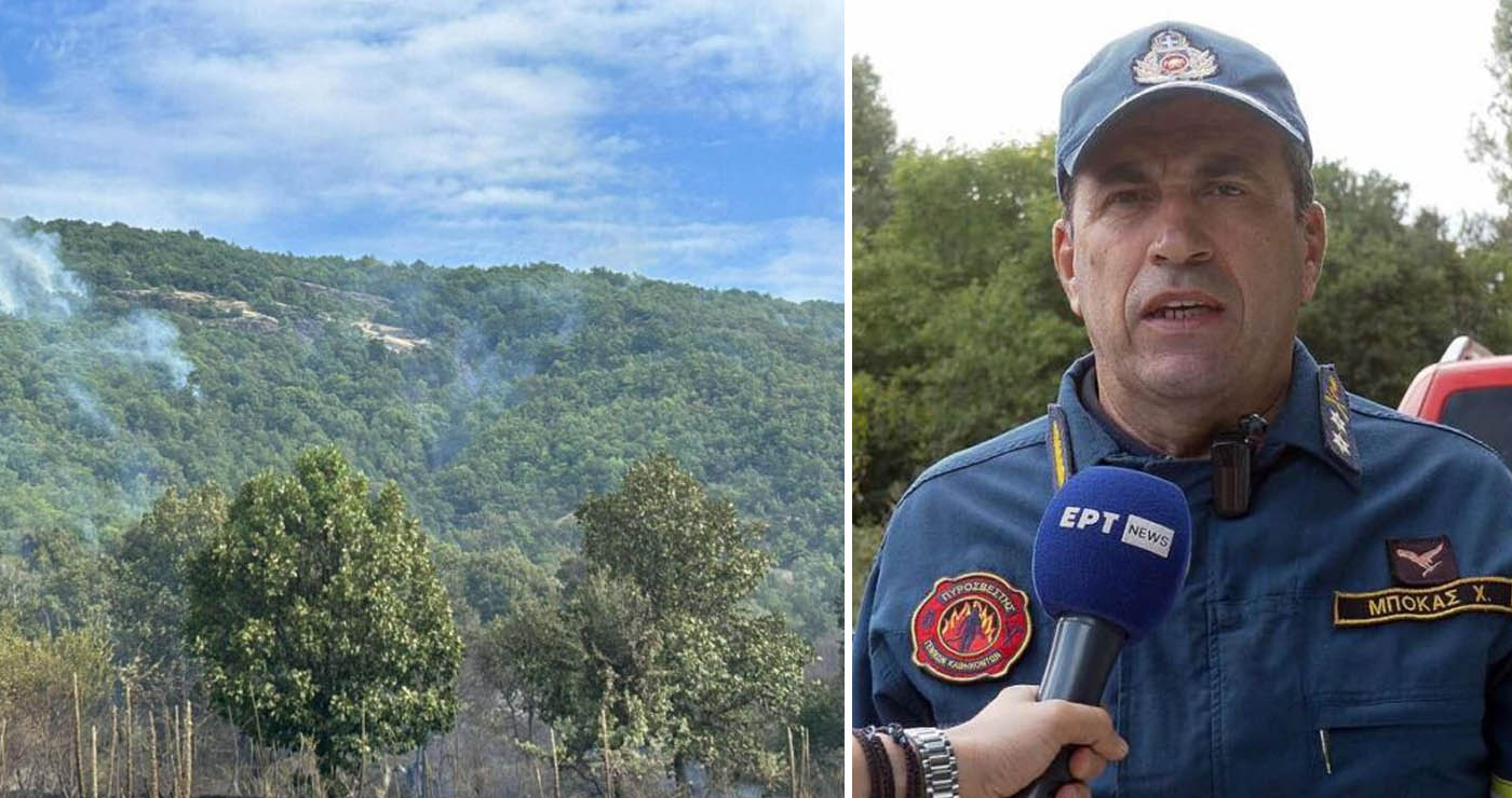 Καστοριά: Ενδείξεις εμπρησμού για την πυρκαγιά