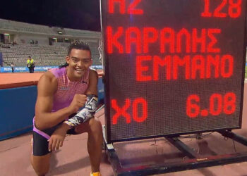 Τέταρτος όλων των εποχών: Η απόλυτη αποθέωση και οι πανηγυρισμοί του Καραλή μετά από ένα ιστορικό ρεκόρ!