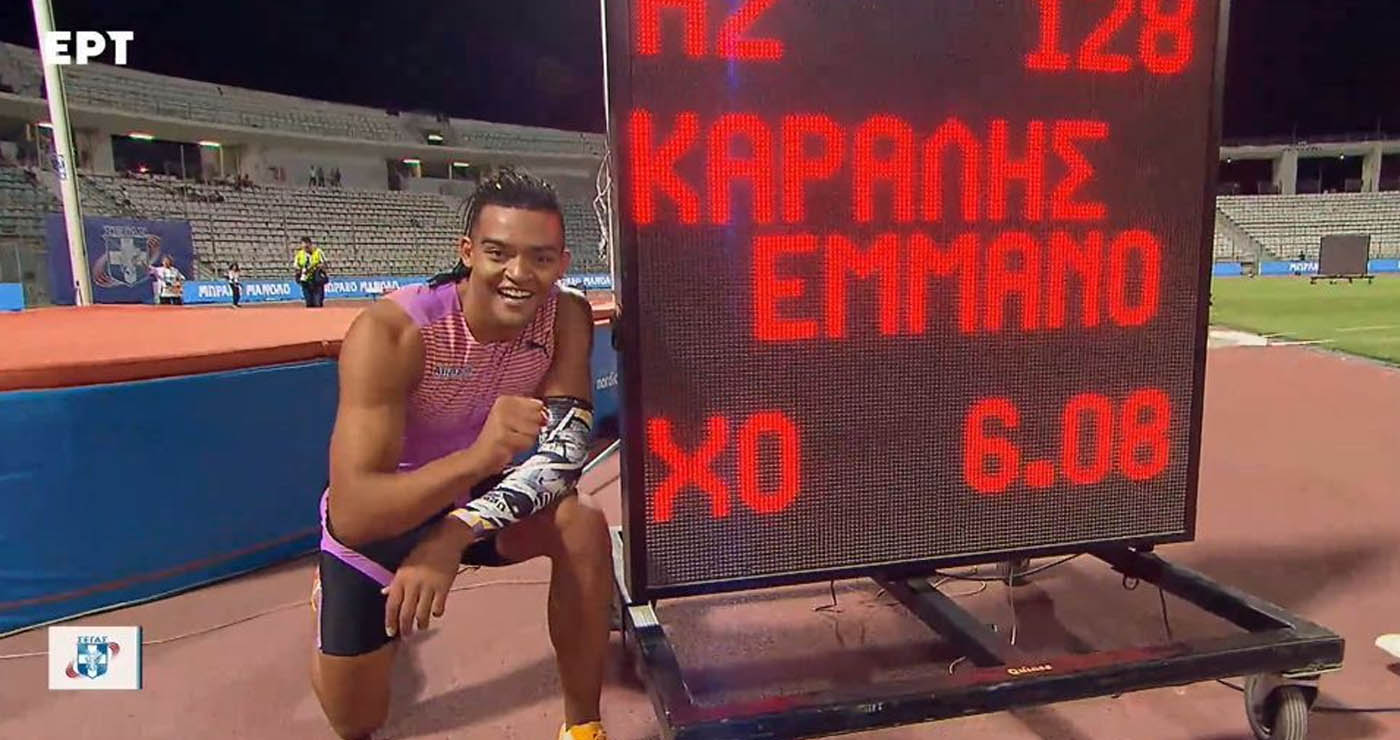 Τέταρτος όλων των εποχών: Η απόλυτη αποθέωση και οι πανηγυρισμοί του Καραλή μετά από ένα ιστορικό ρεκόρ!