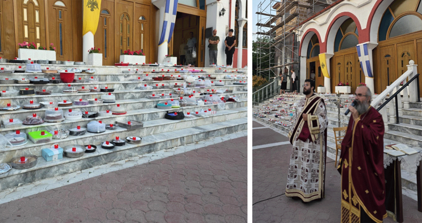 Παρουσία εκατοντάδων πιστών εορτάστηκε η μνήμη του Αγίου Φανουρίου στον Ιερό Ναό Αγίας Σκέπης Πτολεμαΐδας! (ρεπορτάζ της Κούλας Πουλασιχίδου )