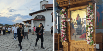 Με μεγάλη ευλάβεια εορτάστηκε η Παναγία Λάλογλη στο Μεσονήσι Φλώρινας (Φωτογραφίες)
