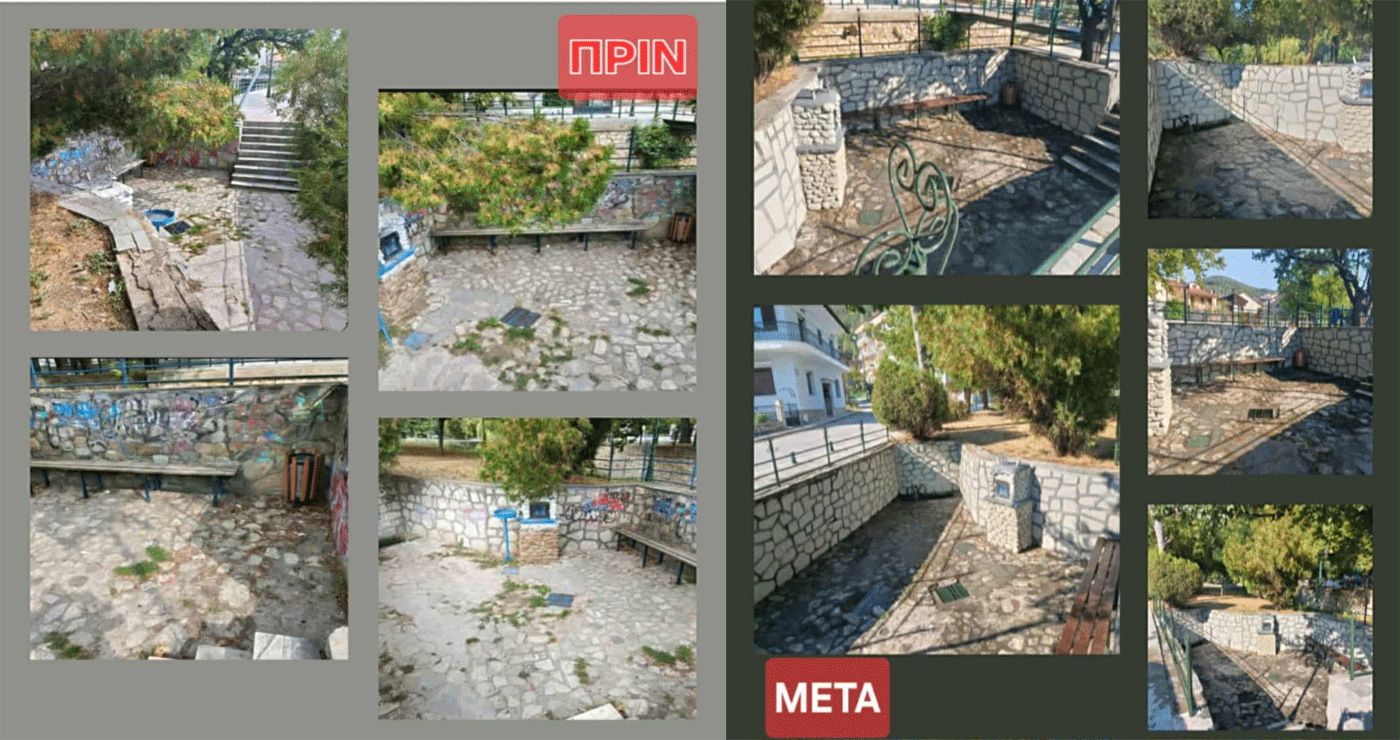 Φλώρινα: Εθελοντές «διέσωσαν» τα «Καβάκια» από φθορές –Επόμενο βήμα η αισθητική αναβάθμιση