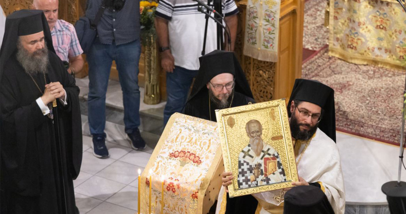 Πανηγυρικός Πολυαρχιερατικός Εσπερινός στη Φλώρινα για τη μνήμη του Αγίου Ειρηναίου