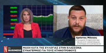 Ο Καστοριανός Χρ. Μόσχος μιλά στο Naftemporiki TV – “Εφιάλτης” για την κτηνοτροφία η ευλογιά – Γιατί δεν γίνονται μαζικοί εμβολιασμοί
