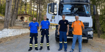 Περιπολίες στο λόφο του Αγίου Παντελεήμονα από την Πολιτική Προστασία και τα Σώματα Ασφαλείας λόγω κινδύνου πυρκαγιάς