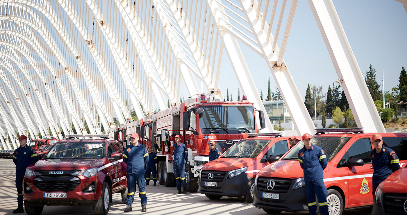 Υπ. Πολιτικής Προστασίας: 10 νέα πυροσβεστικά οχήματα στις Πυροσβεστικές Υπηρεσίες της Δυτικής Μακεδονίας