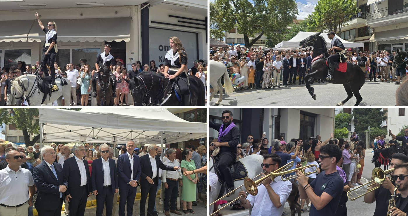Η Σιάτιστα γιορτάζει τον Δεκαπενταύγουστο με τους Καβαλάρηδες (Φωτογραφίες)