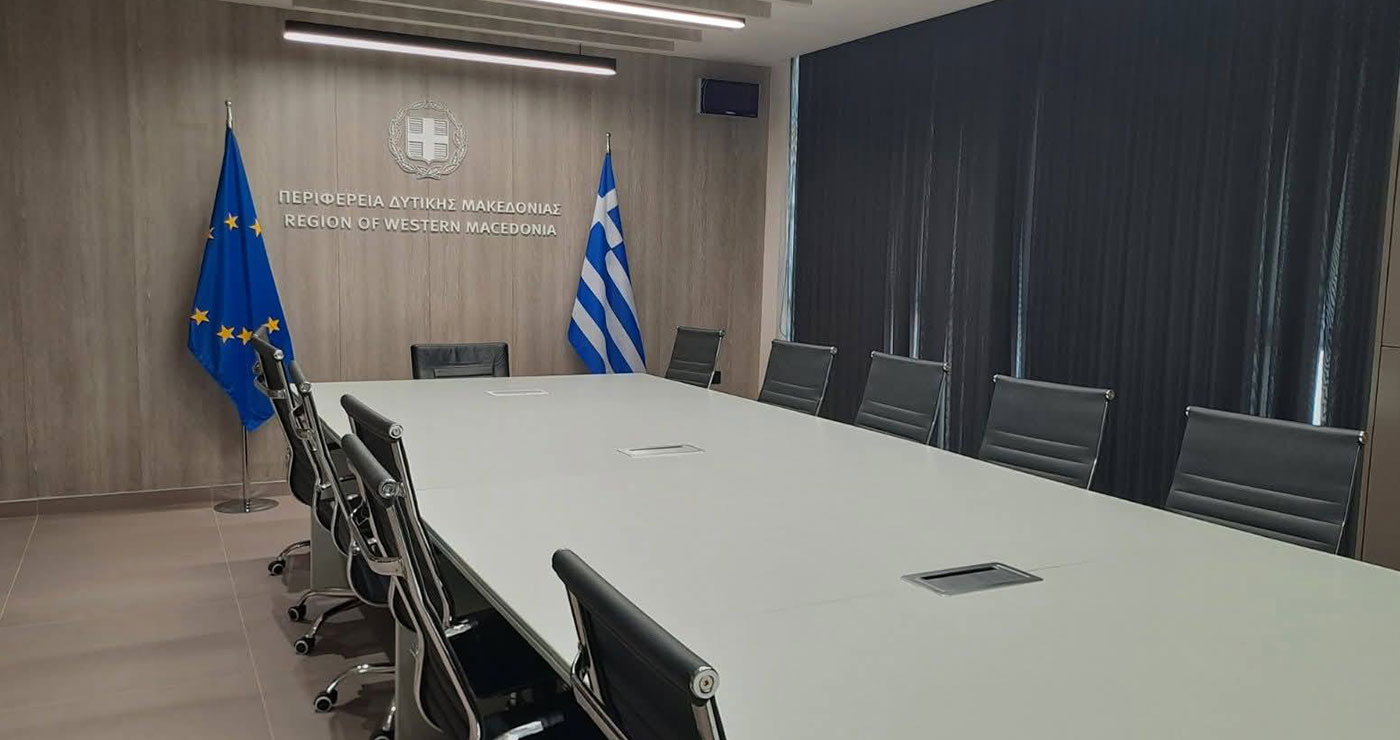 Σε λειτουργία η νέα Smart & Multimedia αίθουσα συσκέψεων στο διοικητήριο της Περιφέρειας