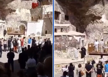 Η Παναγία Σουμελά Τραπεζούντας ξαναζωντάνεψε στα εννιάμερα της Θεοτόκου (Βίντεο)