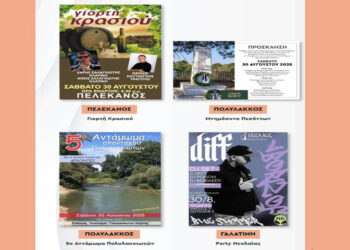 Party Νεολαίας, Γιορτή Κρασιού, Αντάμωμα Πολυλακκιωτών και Μνημόσυνο Πεσόντων οι εκδηλώσεις του Σαββάτου στο Δήμο Βοΐου