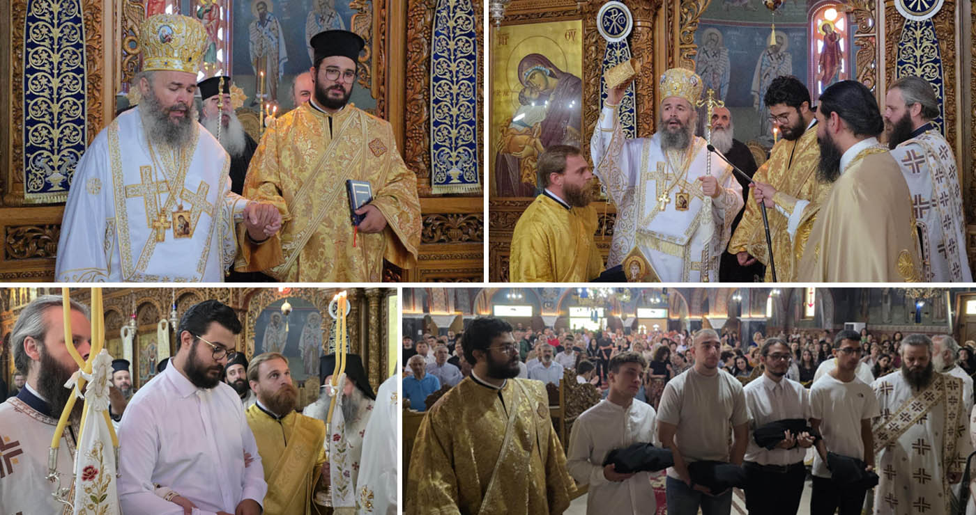 Τον π. Λουκά Μανάβη χειροτόνησε Διάκονο ο Σεβασμιώτατος Μητροπολίτης μας κ. Ειρηναίος! Θα τοποθετηθεί στον Ιερό Ναό Αγίας Σκέπης Πτολεμαΐδας (ρεπορτάζ της Κούλας Πουλασιχίδου)