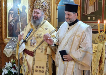 Με εκκλησιαστική λαμπρότητα η χειροτονία του π. Εμμανουήλ Μαυρογιάννη σε Διάκονο στον Ι.Ν. Αγίων Κωνσταντίνου και Ελένης Αμυνταίου