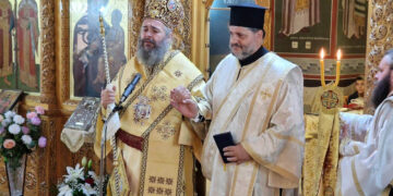 Με εκκλησιαστική λαμπρότητα η χειροτονία του π. Εμμανουήλ Μαυρογιάννη σε Διάκονο στον Ι.Ν. Αγίων Κωνσταντίνου και Ελένης Αμυνταίου