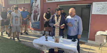 Αγιασμός για τη νέα αγωνιστική περίοδο στον Παλαιστικό Σύλλογο Πτολεμαΐδας! (ρεπορτάζ της Κούλας Πουλασιχίδου)